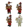 thumbnail image 2 of Christmas Doll Santa Claus Figurine Decoration Sitting Decor 30cm Holiday Statue Plastic DIY Gift 11\.8 Inch New Year  Type 3, 2 of 9