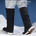 thumbnail image 4 of Winter Sports Gaiters for Enthusiasts - Durable Leg Covers for Snowboarding Mountaineering Skiing Adventure, 4 of 8