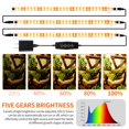 thumbnail image 3 of Tira De Luces Led Para Plantas Temporización Tira De Luces Usb Para Plantas Tira De Luces De Relleno De Plantas Adhesivas Con Sellado A Prueba De Agua Ahorro De Energía Cinco Engranajes Brillo, 3 of 7