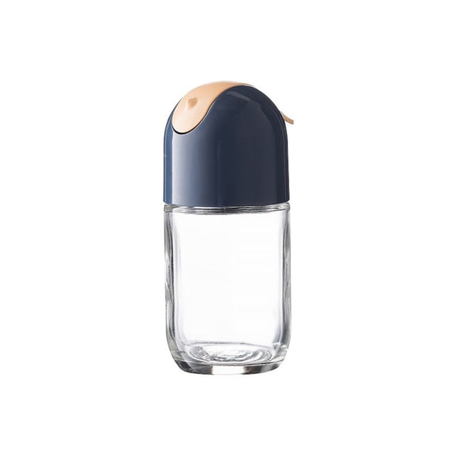 Toystoory Botella de condimento Dispensadores de sal Frasco con tapa Barbacoa automática Cocina Cocina Recipiente de almacenamiento recargable Type2 NO2