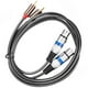 thumbnail image 3 of 4X Cable de Audio de Alta Fidelidad 2 Rca Macho Una Xlr 3 Pin Hembra Amplificador de Consola, 3 of 4