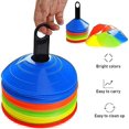 thumbnail image 3 of Marker Cones 30 Pieces Cones For Cone Training In Football, Hockey, Handball Or Coordination-, 3 of 3