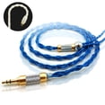 thumbnail image 4 of JCALLY Wear-resistant Golden Plated Braided Headphone Cable with B/C/MMCX Pin, 4 of 8