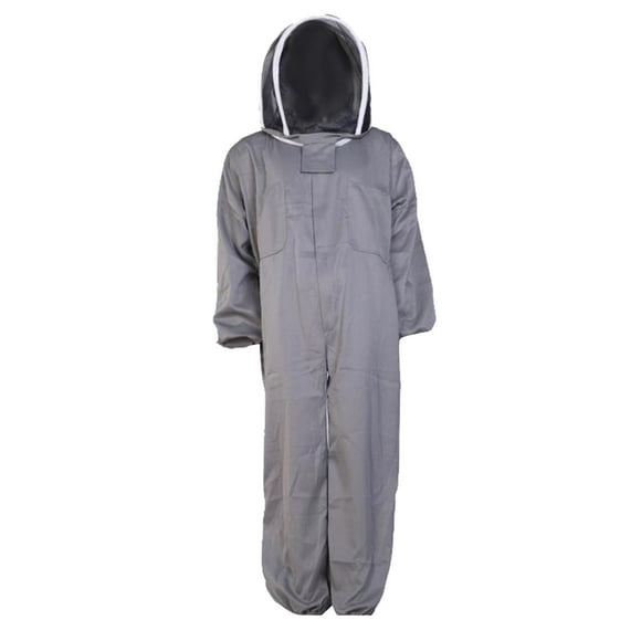 Traje de apicultor con protección corporal completa y velo y capucha para principiantes en el jardín. L