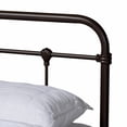 thumbnail image 5 of Baxton Studio Mandy Vintage Industrial Metal Platform Bed, 5 of 6