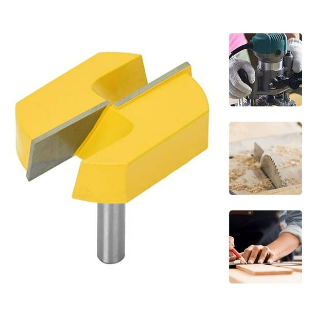 Shank Router Bit 8x57mm Bottom Cleaning Router Bits Cutting Diameter ...