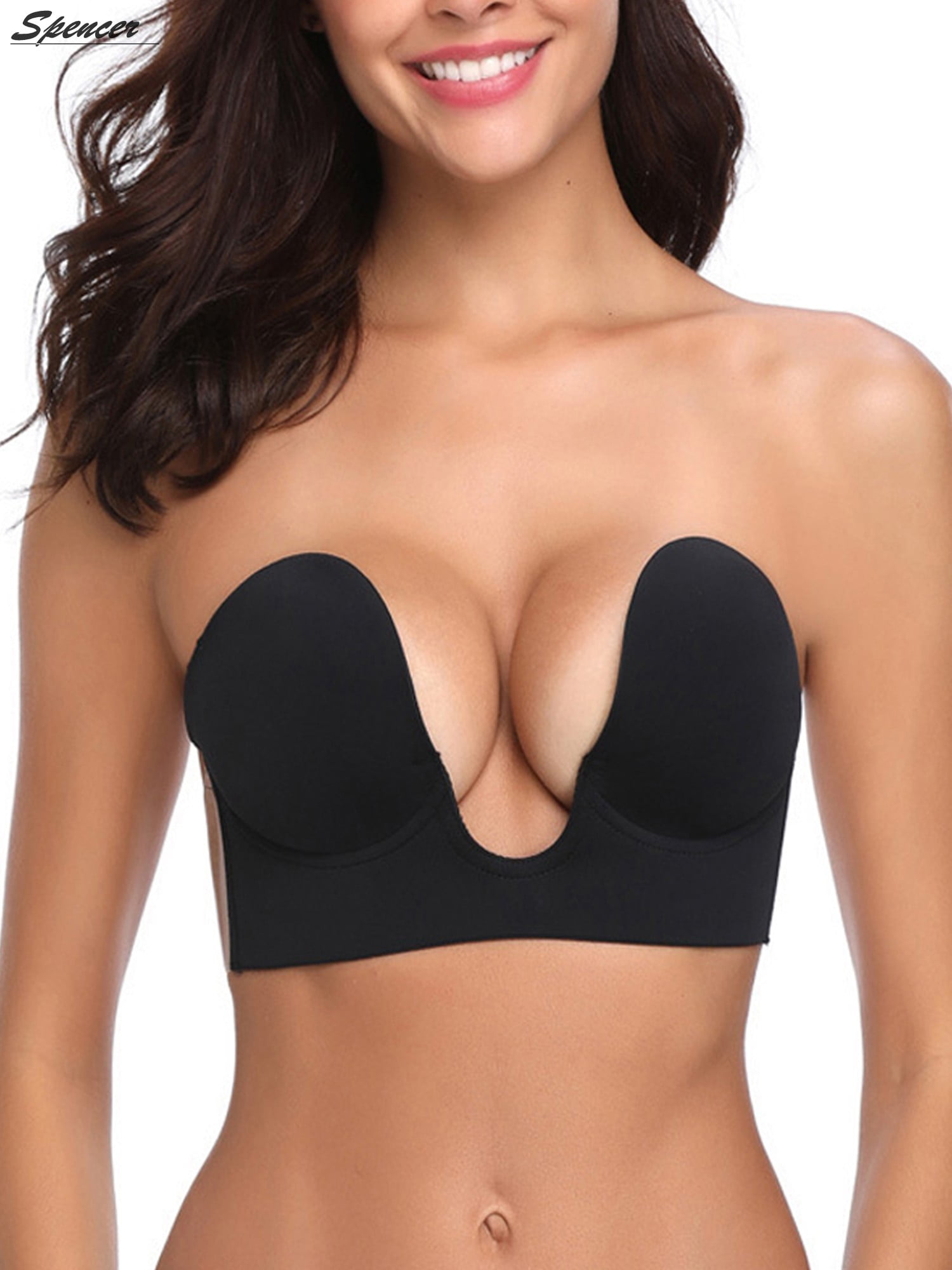 plunge stick on bra