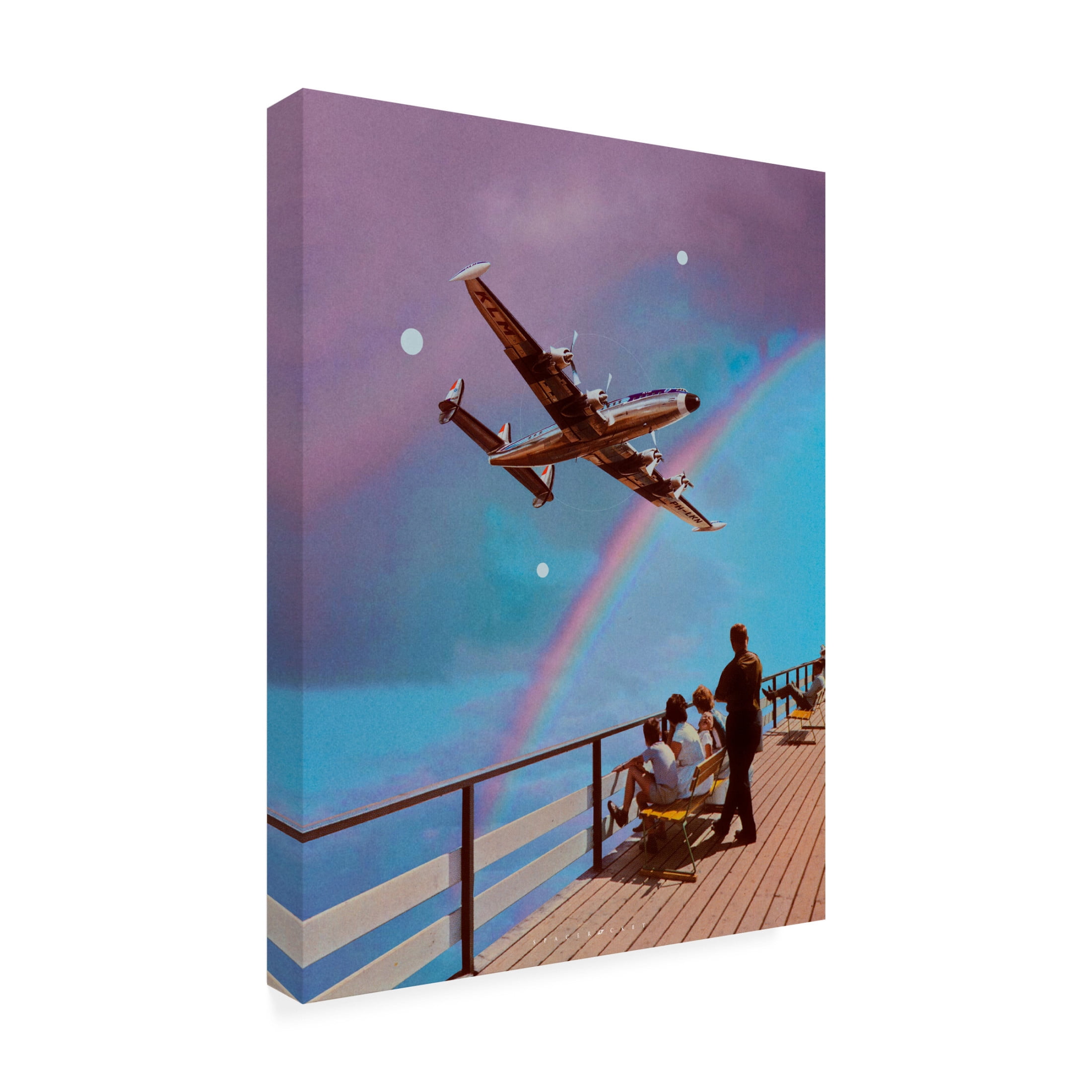 Trademark Fine Art spacerocket art 345 Canvas Wall Art