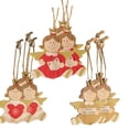 thumbnail image 3 of Adornos Colgantes Xihbxyly para Árbol de Navidad Muñeco de Nieve de Papá Noel, 3 of 7