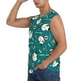 thumbnail image 3 of Picia Love Dog mens Cotton Tank Undershirts , Moisture-wicking Ribbed Tanks, Lightweight Cotton Tank Undershirts-X-Large, 3 of 8