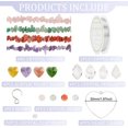 thumbnail image 3 of 4 Pcs Tree of Life Crystals Suncatcher Kits DIY Sun Catchers Prism Hanging Crafts with Heart Pattern Tree of Life Rainbow Maker Decor for Window Home Car Hanging Accessories, 3 of 8