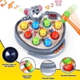 thumbnail image 3 of Yerloa Whack a Mole Game for Toddlers 2 3 4 5 Year Old Boy Toys Christmas Unique Gift Kids Toy Ages 2-4 4-6 2-3 3-5 4-8 Interactive Learning Educational with Spray 2 Hammers, 5 Modes, 9 Music & Light, 3 of 8