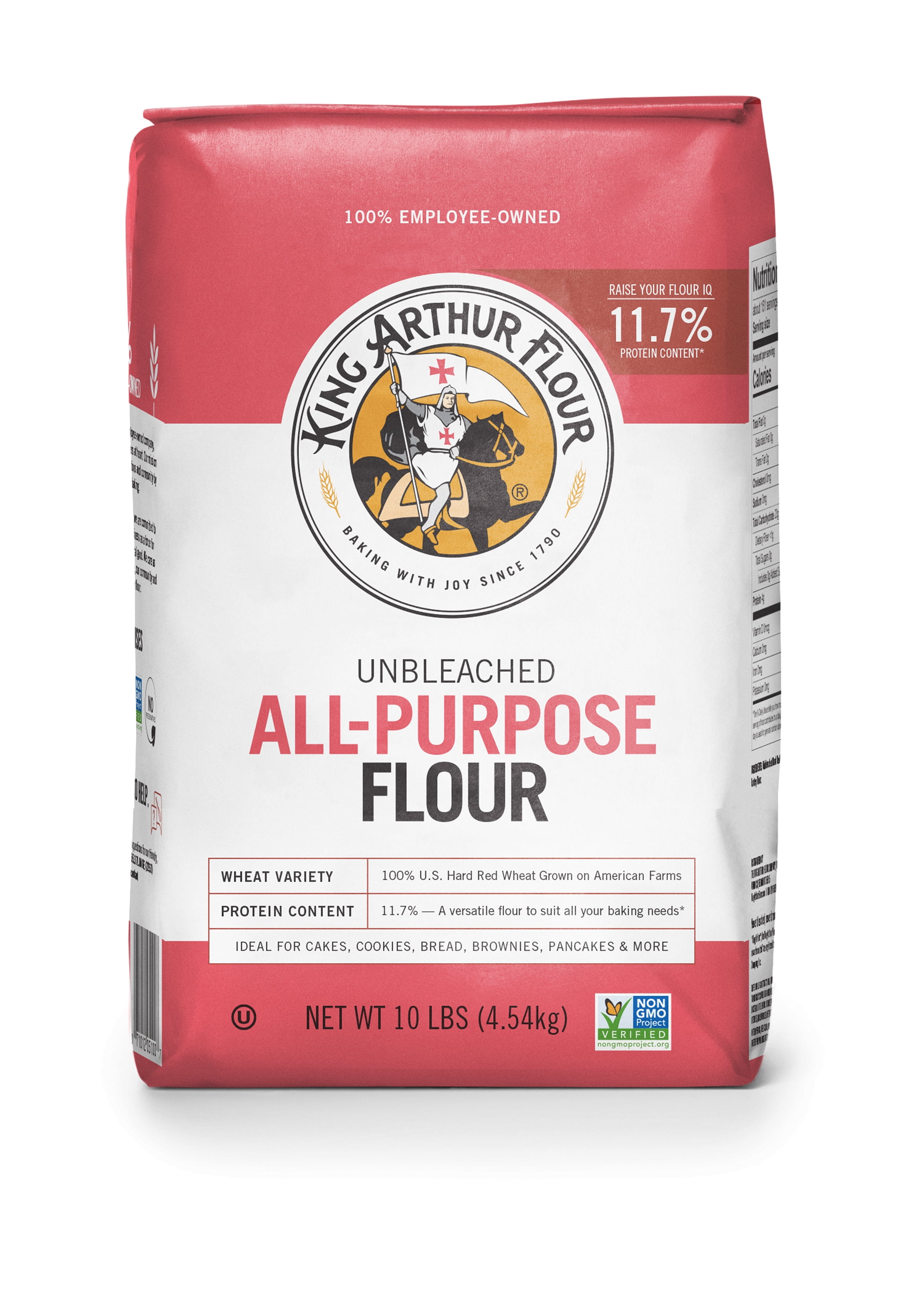 King Arthur Flour Unbleached All Purpose Flour 5 Lb Bag Walmart 