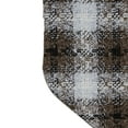 thumbnail image 3 of Northlight 18" Brown and White Buffalo Plaid Christmas Stocking, 3 of 4