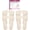 Beige, variant on High Heel Cushion Inserts - 3/4 Length Self-Adhesive Shoe Pads with Metatarsal Pad for Sandals & Flats, Beige, M, 2 Pairs
