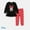 Z Black, variant on Princess Girls Hoodie Ariel Graphic Love Sweatshirt and Flared Pants Pink Velvet 2 Pieces Sets Toddler 2T