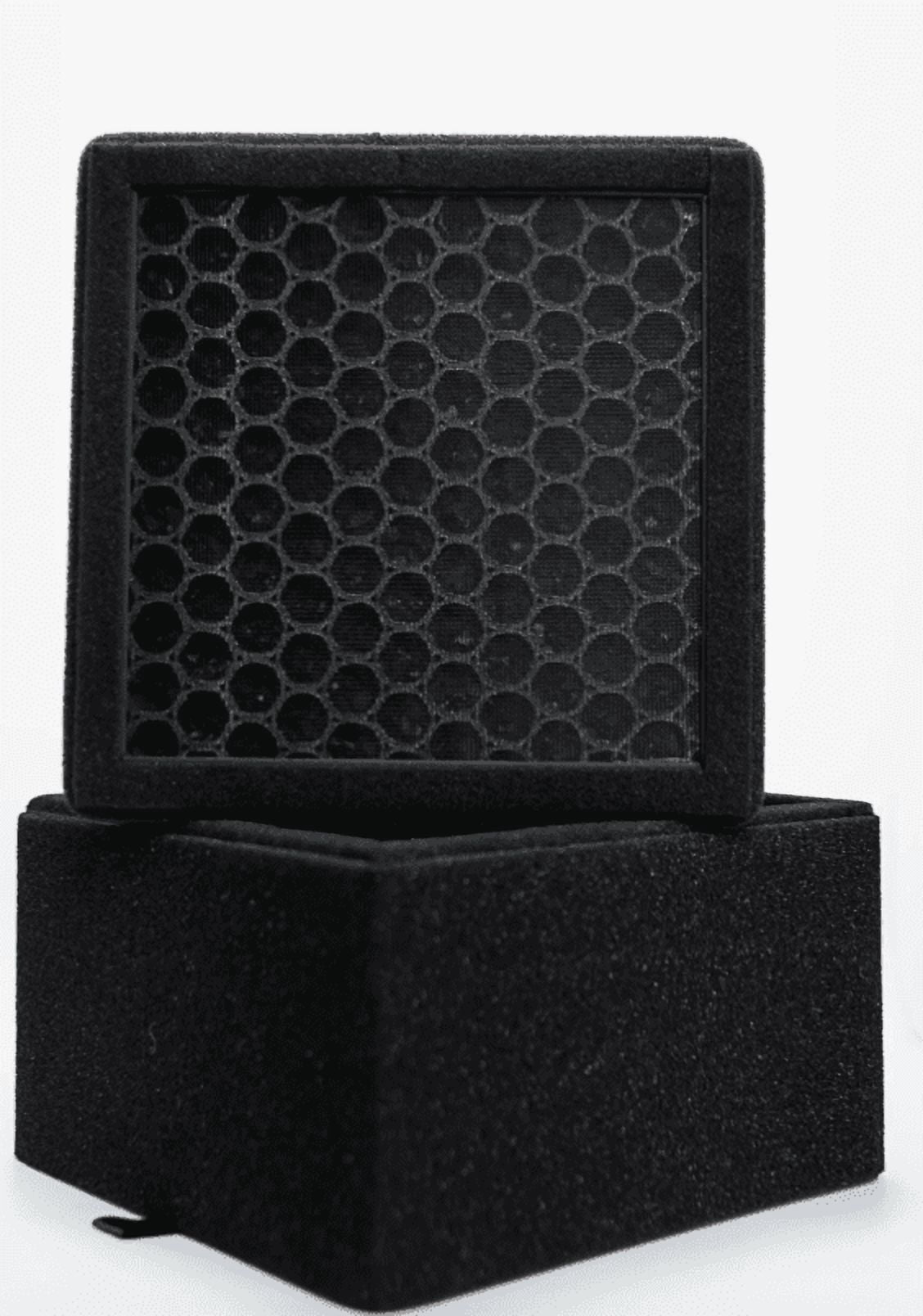Mike Tyson, Portable Air Purifier, Removes odors, toxins & smoke and VOC's, HEPA & activated carbon, 100 sq. ft.,