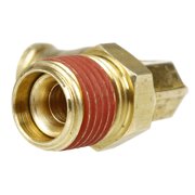 1/4 x 1/4 Swivel Elbow Push In x Male NPTF Brass Quick Connect Fitting 5 Pack