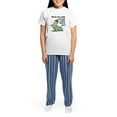 thumbnail image 4 of CafePress - A Little Irish (Man) In You! Women's Light Pajamas - Women's Short Sleeve Print T-Shirt and Pants Light Cotton Pajama Set, 4 of 7