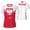 3X-Large, variant on Poland Flag Grain T-Shirt for Running Soccer Tennis Fitness Sports Jerseys Shirts