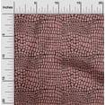thumbnail image 1 of oneOone Cotton Cambric Dusty Rose Fabric Crocodile Animal Skin Quilting Supplies Print Sewing Fabric By The Yard 56 Inch Wide, 1 of 4