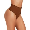 thumbnail image 2 of Seamless Thong Shapewear for Women Tummy Control Body Shaper Underwear High Waist Shaping Panties Girdle, 2 of 5
