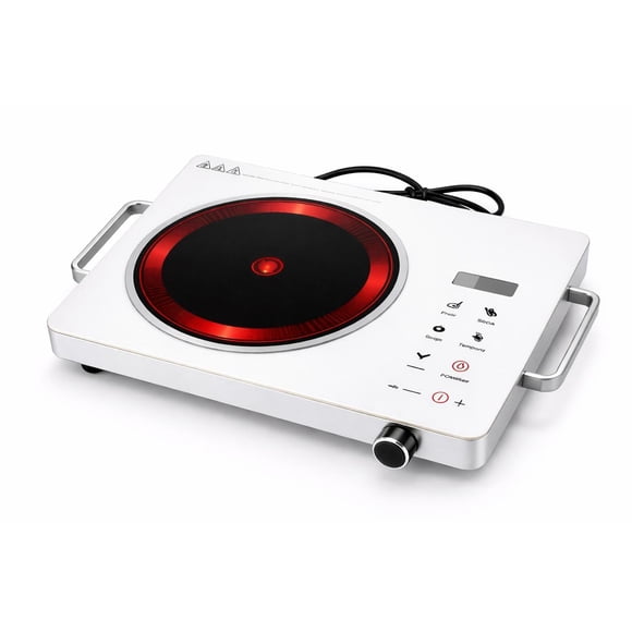 Parrilla Eléctrica 2200w Portátil Con Temporizador Y Control Digital
