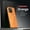 Orange, variant on Decase Magnetic Metal Frame Case for iPhone 15 Pro Max, Matte Shock-Absorbent Back Cover, Lightweight Non-Slip Alloy Frame Phone Case,Silver