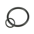 thumbnail image 4 of Uxcell Curtain Ring Metal 1.26 inch Inner Dia Drapery Ring for Curtain Rods Black 14 Pcs, 4 of 5
