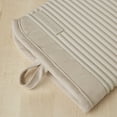 thumbnail image 2 of KitchenAid Ribbed Soft Silicone Oven Mitt 2-Pack Set, Milkshake Tan, 7.5"x13", 2 of 5