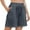 Dark Gray-02, variant on REALiKUN Womens Loose Shorts Gym Fast Dry Short Pants Trendy Drawstring Summer Flowy Crop Pant Solid Color Lounge Shorts