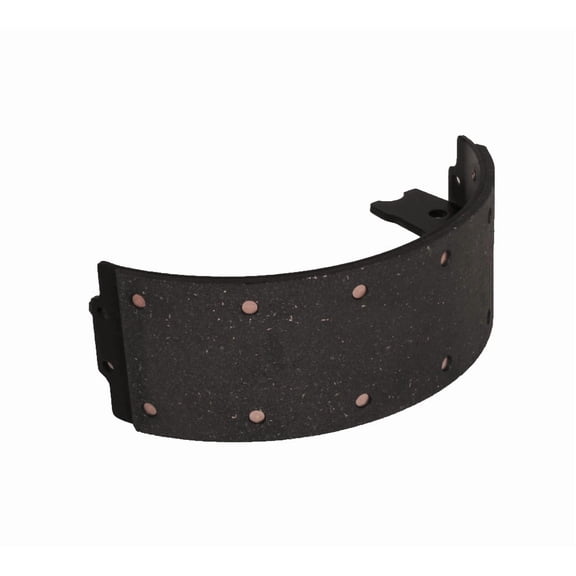 Emergency Brake Shoe, Lined, 12" Diameter, Fits International 4000/4600/4700/4900 Series Medium Duty, Replaces 12X4R, 143.208580.15, 232-040-R, 232040R91, AB2085D685 OEM