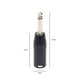 thumbnail image 5 of XLR 6, 1/4 Pulgadas TRS daptador Convertidor Guitarra Línea Yuyangstore adaptador xlr macho a trs, 5 of 5