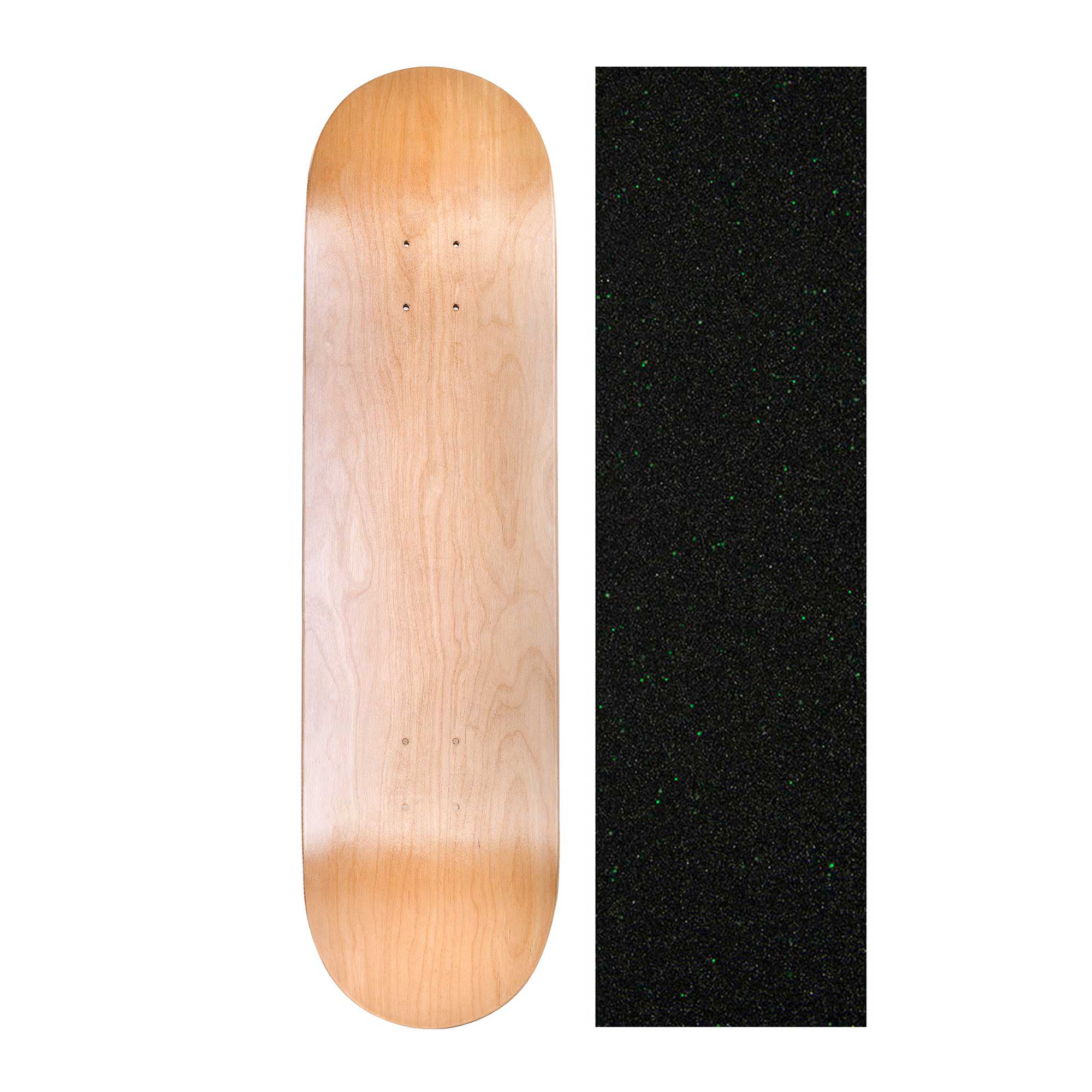 Customisable Blank Natural Maple Skateboard Deck 8-Layer  8inch Ready To Paint 