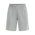 thumbnail image 5 of Athletic Works Men's and Big Men's Tri-Blend Active Shorts, 9" Inseam, Sizes S-5XL, 5 of 5