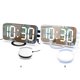 thumbnail image 2 of Alarma eléctrica Bed Shaker USB LED Reloj de pantalla digital 3 engranajes ajustable Wake Up Night Light Supply para el hogar Oficina negro Inevent HA011219-01B, 2 of 7