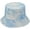 Light Blue, variant on CoCopeaunts Tie Dye Bucket Hat for Men Bright Colorful Fisherman Hat Women Summer Reversible Street Outdoor Travel Basin Hat