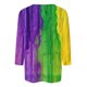thumbnail image 4 of RKSTN Mardi Gras 3/4 Sleeve T Shirts for Women Top Oversized Crewneck Carnival Mask Print 3/4 Length Sleeve Shirt Womens Casual Round Neck Mask Tuesday Carnival Party Three Quarter Sleeve Tee Shirt, 4 of 5