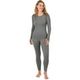 thumbnail image 6 of Kindly Yours Women's Seamless Ribbed Crew Neck Thermal Top, Sizes S-3X, 6 of 8