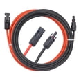 thumbnail image 4 of Riwesomey Cable de extensión de Panel Solar de 2 piezas, Cable de cobre de 600V, Flexible, doble, de PVC, antiinflamante, aislante, anticorrosivo Herramientas y ferretería Riwesomey TO009722-00B, 4 of 6