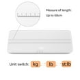 thumbnail image 2 of Unipaws Pet Scale 220lbs - Dog Scale with Backlit LCD & Tempered Glass, AiLink App for Weight Tracking, lb/kg/st - for Home, Vet Clinic, Small Medium Dogs, 2 of 7