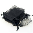 thumbnail image 3 of Wisremt 100pcs/lot White Drawable Small Organza Bags 3.54"*2.76" Favor Wedding Christmas Gift Bag, 3 of 3