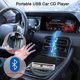 thumbnail image 2 of Reproductor de CD portátil para auto OAUW con Bluetooth y USB Plug and Play, 2 of 7
