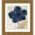thumbnail image 1 of Sommers, Mindy 15x17 Gold Ornate Wood Framed with Double Matting Museum Art Print Titled - Navy Poppy, 1 of 4