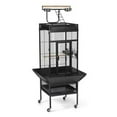 thumbnail image 1 of Prevue Select Wrought Iron Bird Cage, Black, 1 of 9