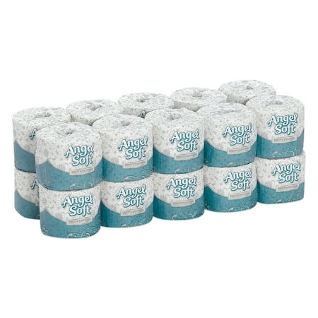 Georgia Pacific Professional 16620 Angel Soft Ps 2-Ply Premium Bathroom Tissue - White (450 Sheets/Roll 20 Rolls/Carton)