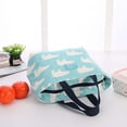 thumbnail image 4 of Bolsa de aislamiento portátil de lino de algodón de estilo nórdico bolsa de aislamiento de papel de aluminio almuerzo de estudiante con bolsa de arroz bolsa de hielo al por mayor, 4 of 5