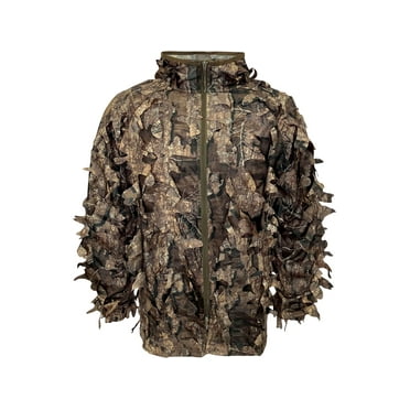 MidwayUSA Men's 3D Leafy Jacket Realtree Timber Large