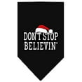 thumbnail image 4 of Christmas Pet and Dog Bandana Screen Printed, "Don't Stop Believin'", 4 of 10