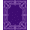 Purple, Pattern 1, variant on ODIKA 8'x10' Machine Washable Non-Slip Area Rug, Swirling Galaxy Constellation with Starburst Motifs High Traffic Rug, Purple, 462279